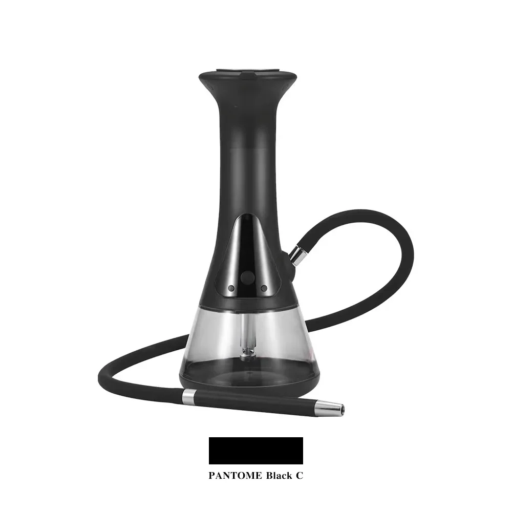 Electric electronic Arabic hookah charging and heating hookah E-Hookah black in stock
