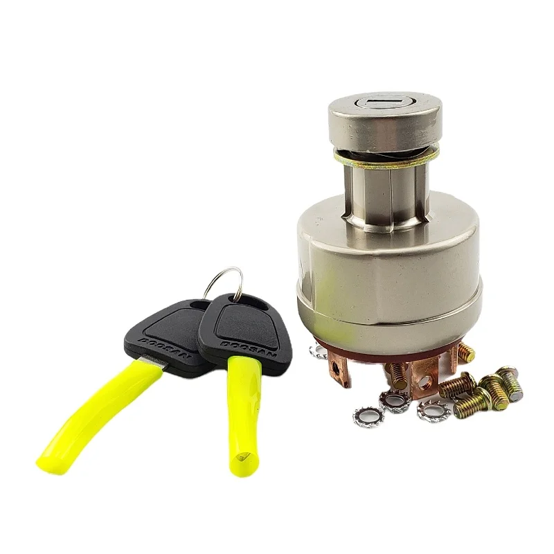 

Для Doosan Daewoo DH150 220 225 300-7-9-5 экскаватор запуск зажигания электрический дверной замок 2549-1153B