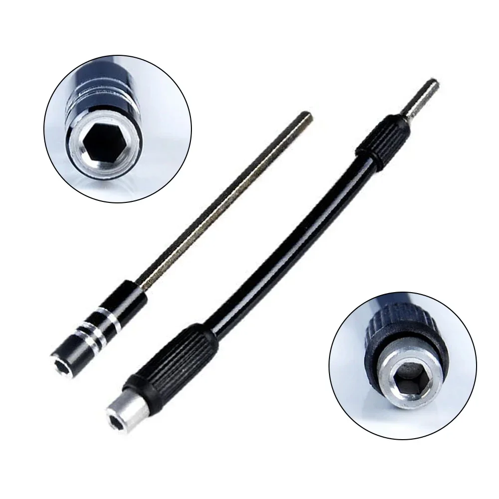 4mm Bit Extender Flexible Bendable Extended Extension Bar Screwdriver Bit Holder bit holder Hex Drive Drill Bit Extension Rod
