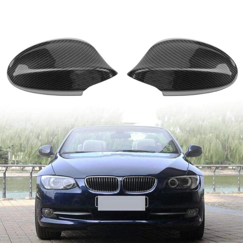 Carbon Fiber Rearview Side Mirror Cover For BMW 3 Series E90 328I 323I 335D 335I 2009-2012