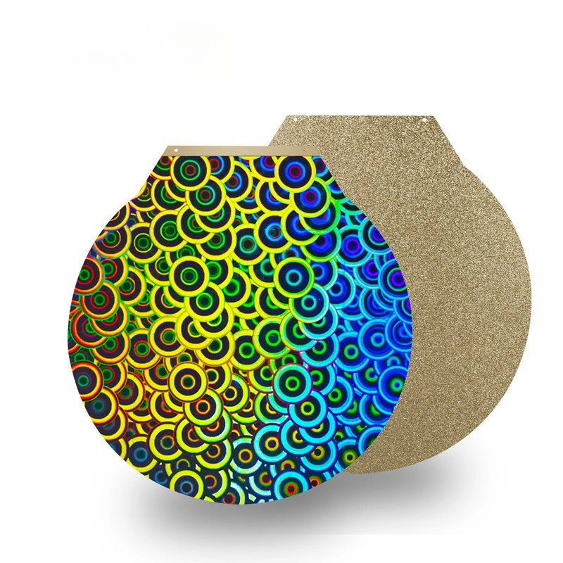 3D printer accessories round double-sided printing spring steel plate PEK/DBS gold spray hot bed platform pei plate