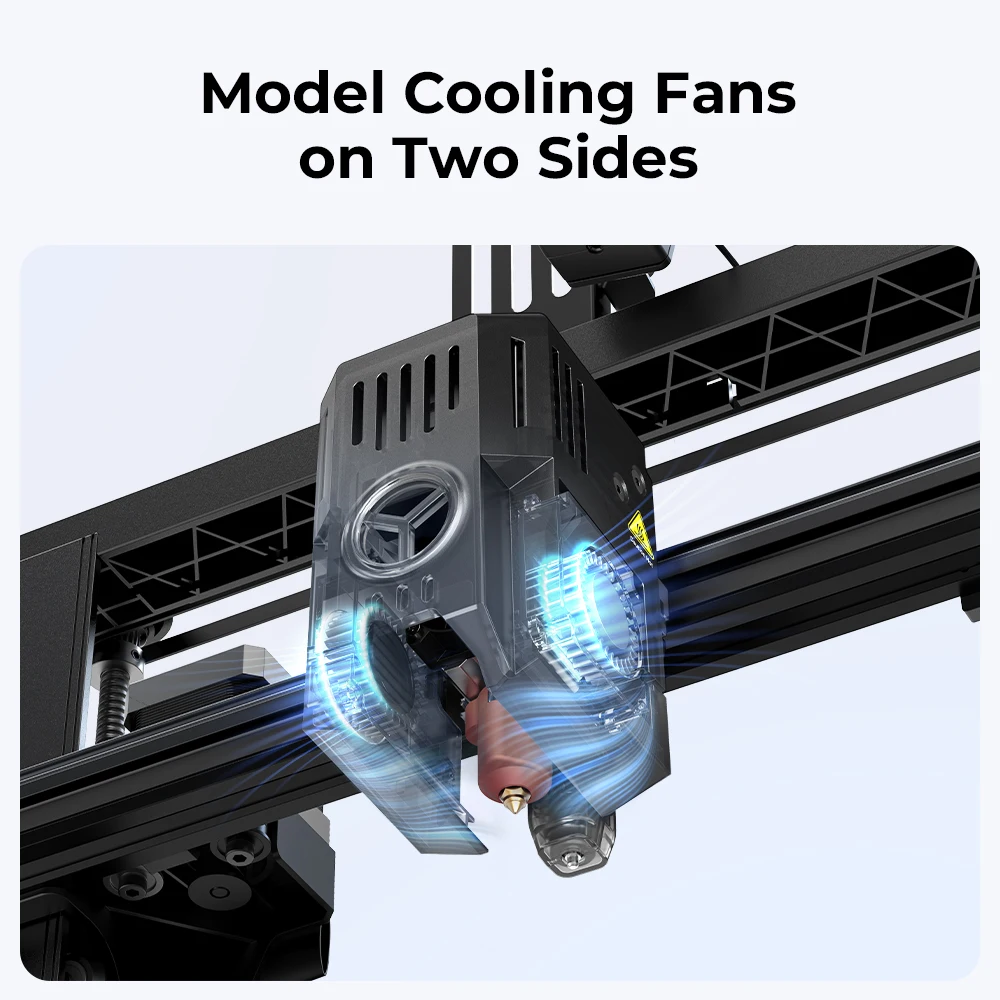 طابعة Creality Ender 3 V3 SE/Ender 3 V3 KE ثلاثية الأبعاد طباعة عالية السرعة متصلة للتحكم الذكي التسوية التلقائية X-محور السكك الحديدية الخطية