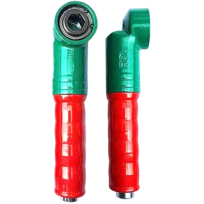 [Great Sell】 Gear Reduction Adapter 90° L-Shaped Right Angle Wrench For Impact Driver Electric Pneumatic Ratchet 8-32Mm Socket