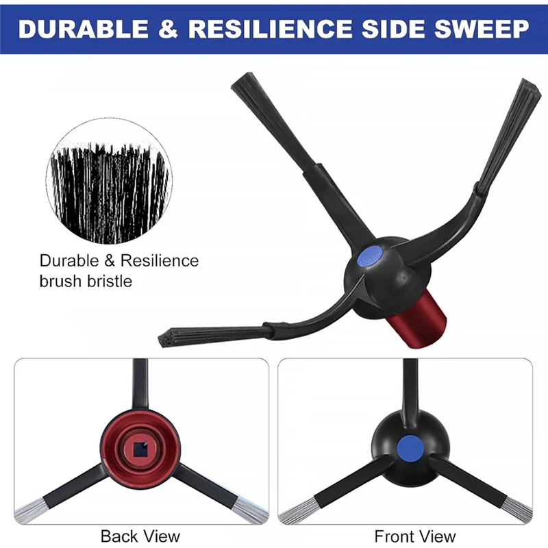 EAS-21PCS Rullo Spazzola Laterale Filtro Mop Sacchetto di Polvere di Stoffa Perecovacs Deebot N30 OMNI / N30 PRO OMNI Accessori Per Aspirapolvere