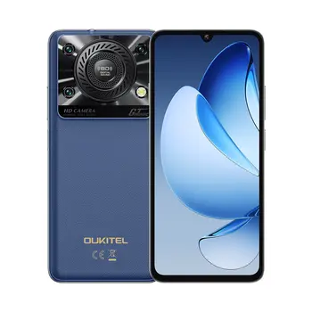 Chytrý telefon Oukitel C60 PRO, baterie 10 000 mAh, 24 GB + 256 GB, 6,88 10 nejlepší prodej nejprodávanější chytré telefony - №9