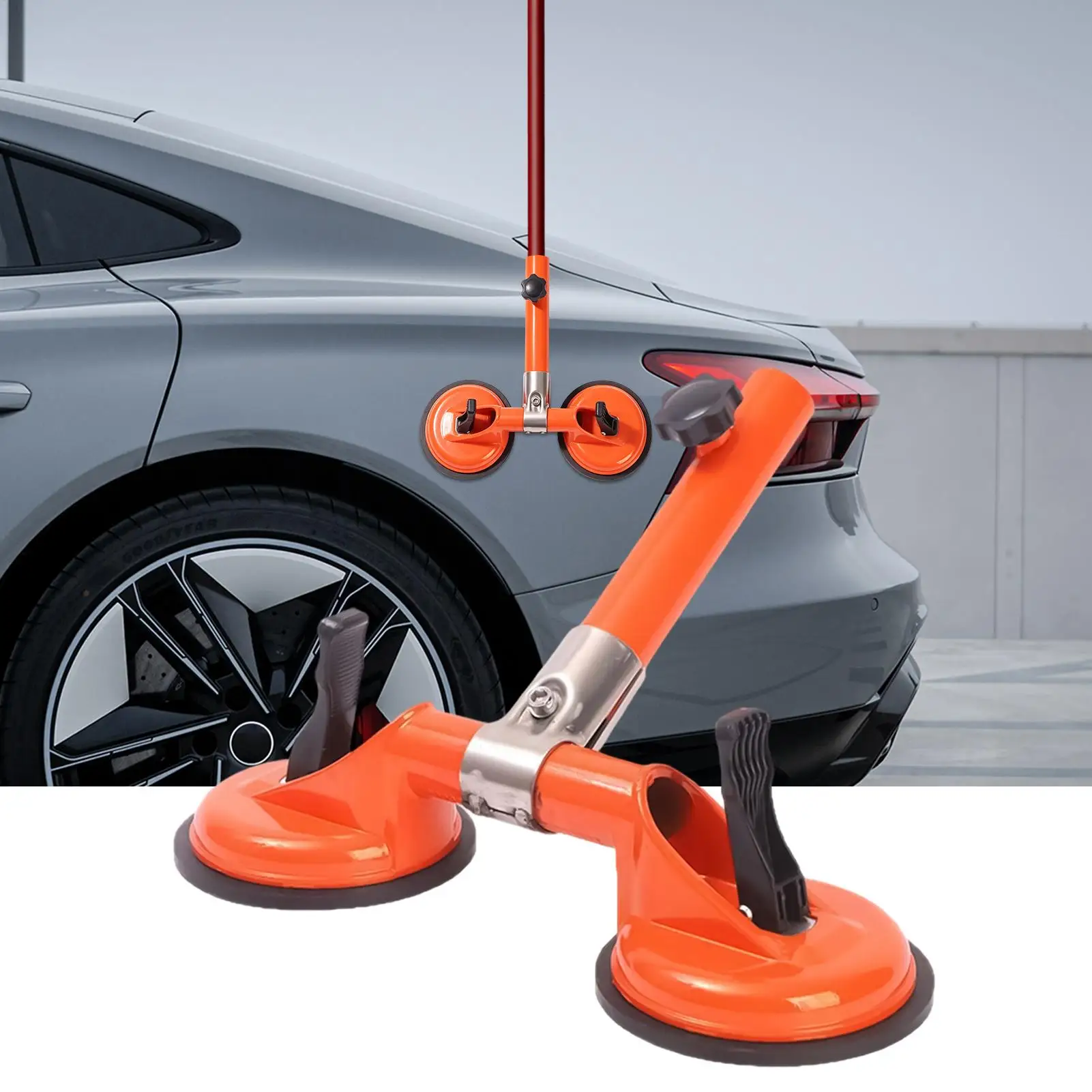RV Flag Pole Holder No Drill Universal Adjustable Heavy-Duty Car Flag Pole Mount for Sedan Truck RV Camper Trailer Travel - view 5