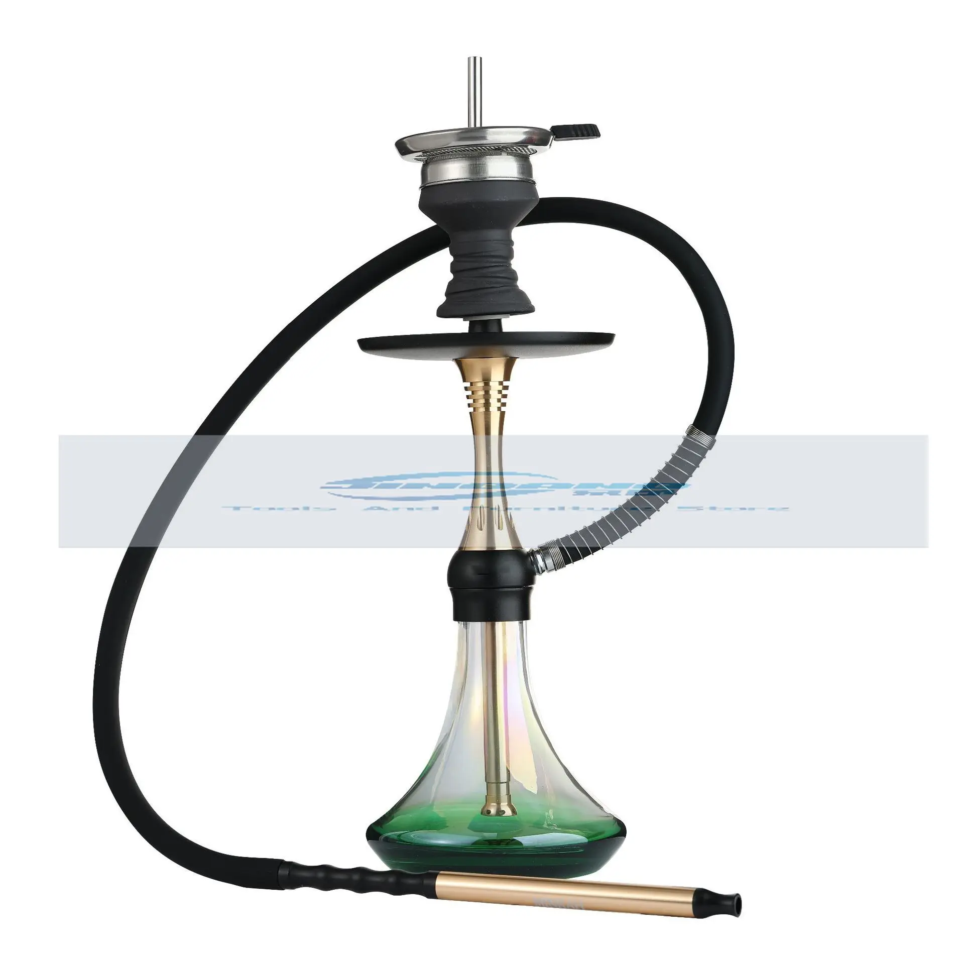 

Hookah Apache nine-hole aluminum alloy hookahshisha hookah factory supply