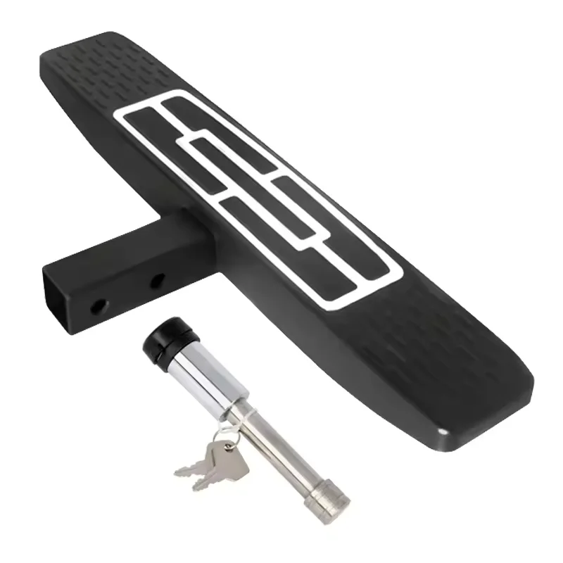Trailer Arm Modification Accessories Square Mouth RV Trailer Bar Rear Pedal Towing Pedal Foot Pedal Suitable for 2 Inches