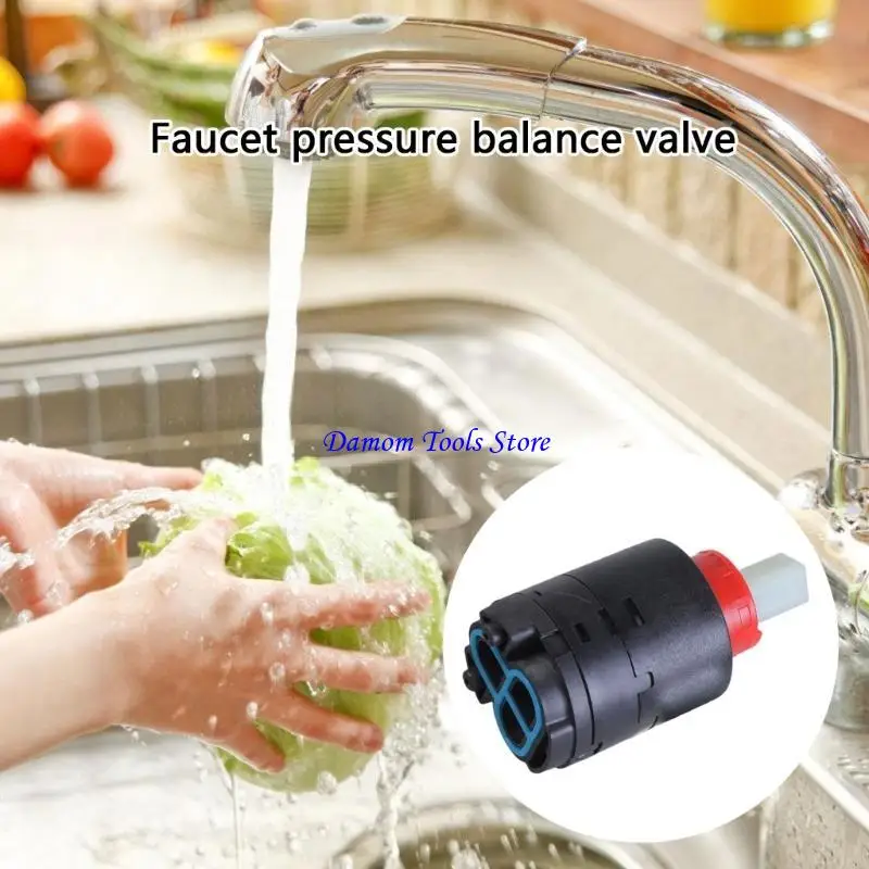 57BE Pressure Balancing Cartridge 40mm Shower Cartridge For Existing Shower Valves