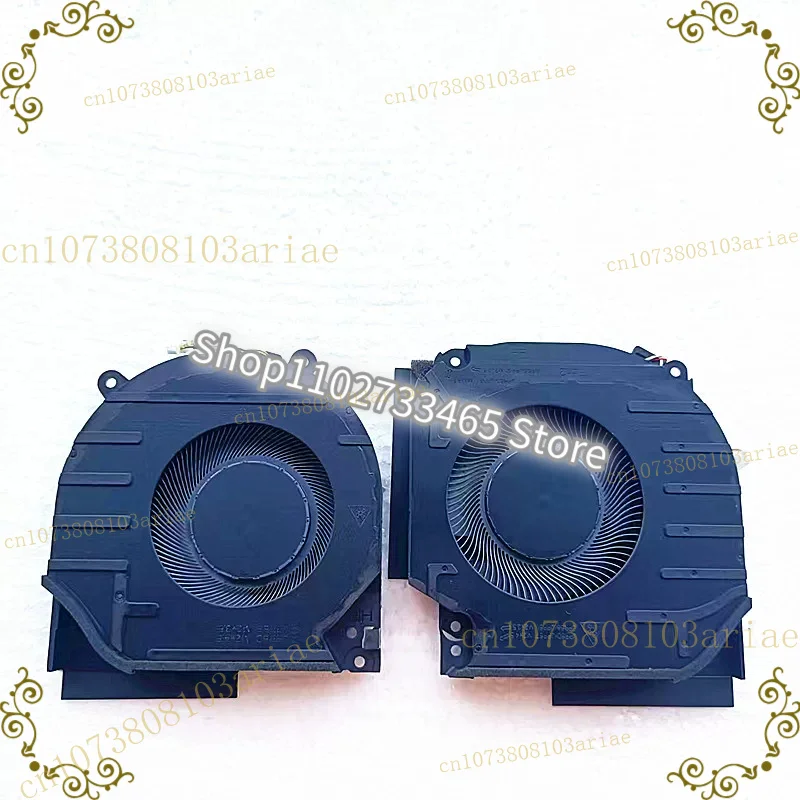 Notebook Cooling Fan for HP Victus 16‑R 16‑DW WD 16‑DX TPN‑C169 TPN‑C170 12V Replacement Fan