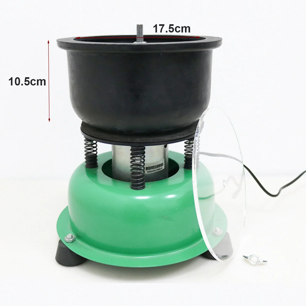 Advanced Vibrating Tumbler Jewelry Polishing Jade Agate Metal Polisher Grinder Tool 220V Jade Jewelry Vibration Polishing clean