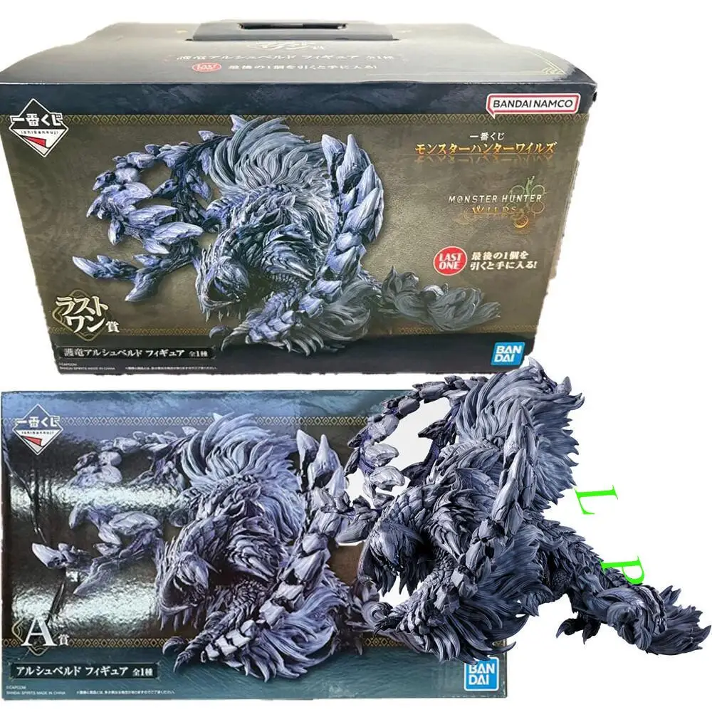 

В наличии Оригинальная фигурка BANDAI Ichiban Lottery Monster Hunter Wilds Arshfeld, аниме-модель, подлинная, в коробке