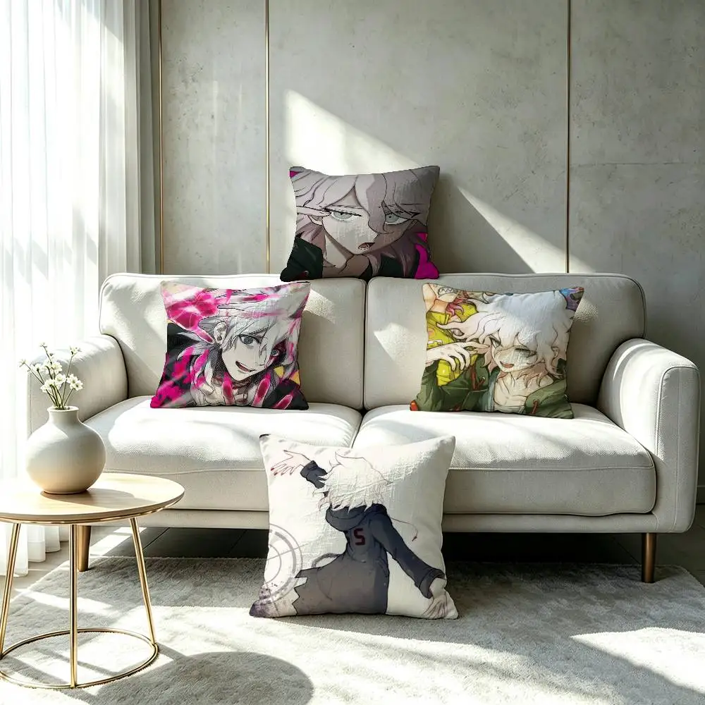Danganronpa Game N-Nagito Komaeda Pillow cover gift High definition digital printing,Surprise  vivid pattern Household.