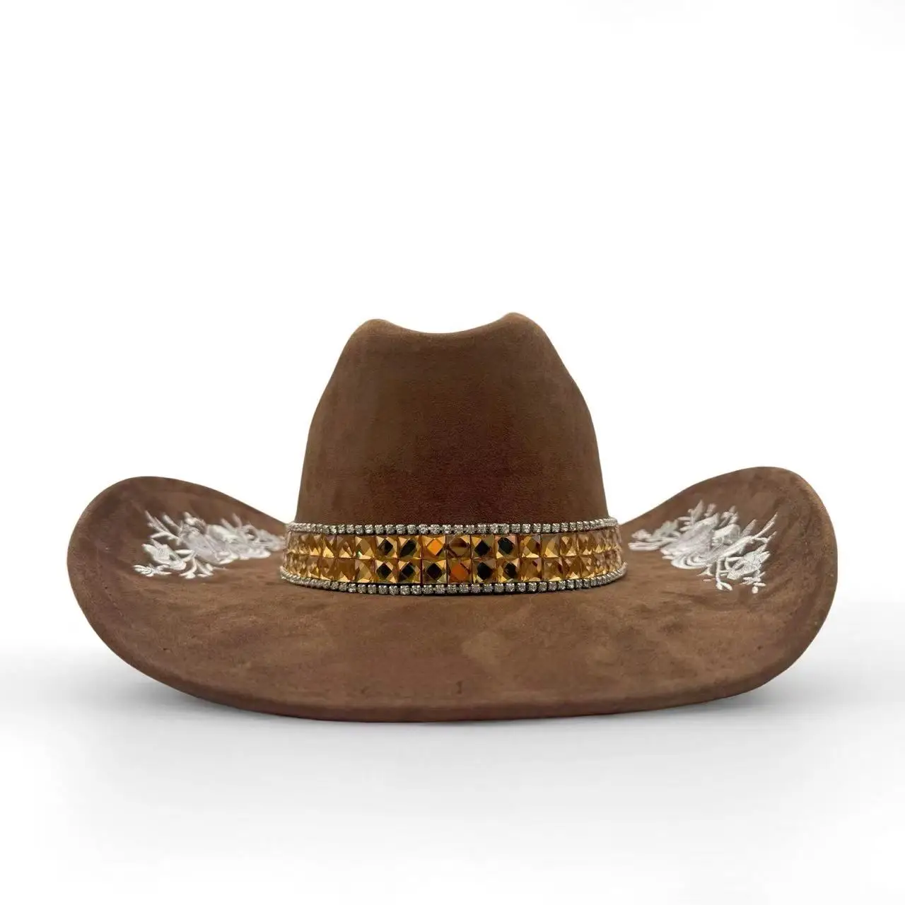 

HongLuan Sombrero Cowboy Hat Rhinestone for Cowboy Party, Cowboy Hats, Festival Accessories, Cowgirl Party Decorations