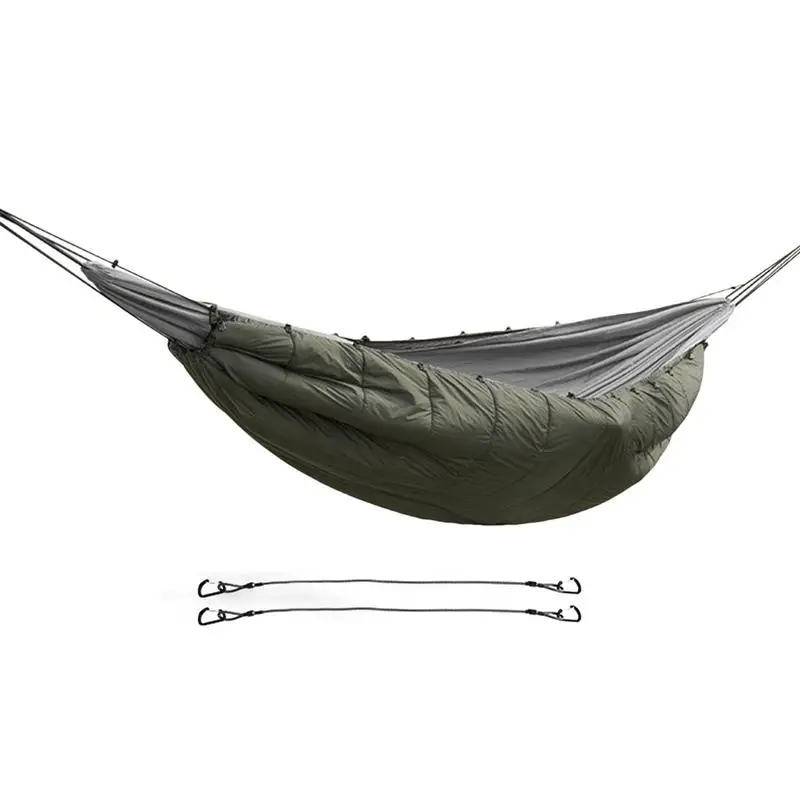 Wearable Hooded Sleeping Bag Wearable Under Quilts Hammock Hooded Poncho Lightweight Insulated Under Blanket For Hammock Thermal