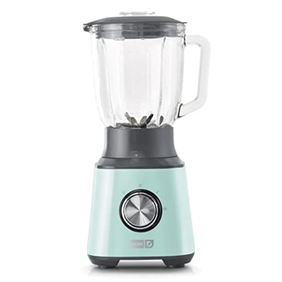 

Quest Blender for Smoothies and Shakes - 600W Kitchen Blender with 1.5-Liter Glass Pitcher, Stainless Steel Blades, 3 Speeds +