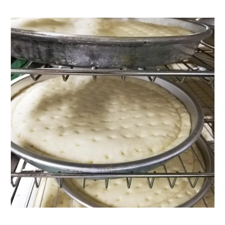 CE Certified High Efficiency 60-80pcs/min Automatic Industrial Frozen Pizza Base Making Machine Cheese Pizza Production Line view 4