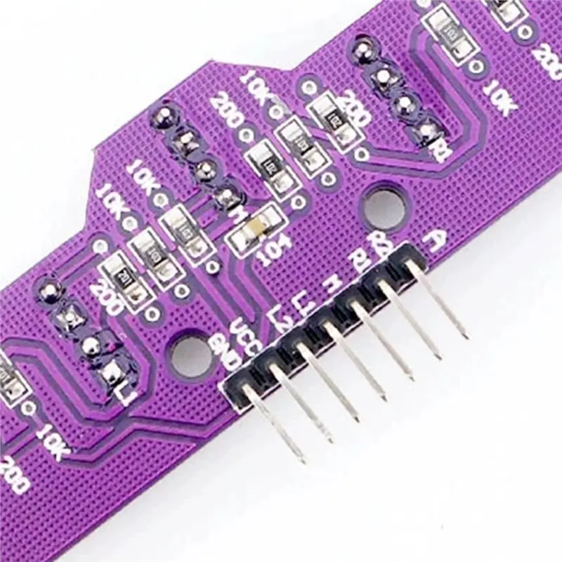 AT82-5-Way Analog Line Follower Sensor Five Way Tracking Sensor Line Recognition Module
