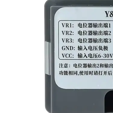 

DC 6-30V Digital Display Potentiometer Frequency Tester Adjustable Resistor 1K 5K 10K for PLC Inverters Frequency Measuring