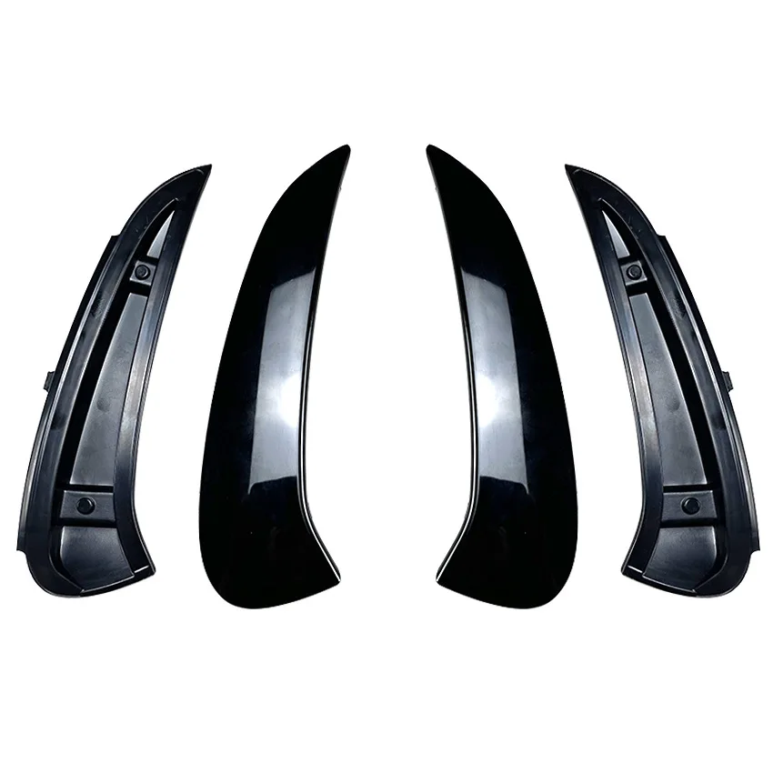Car Rear Bumper Splitter Spoiler Canard Air Vent Splitter Lip For Mercedes Benz C Class W206 S206 C260 C43 C63 AMG 2022 2023