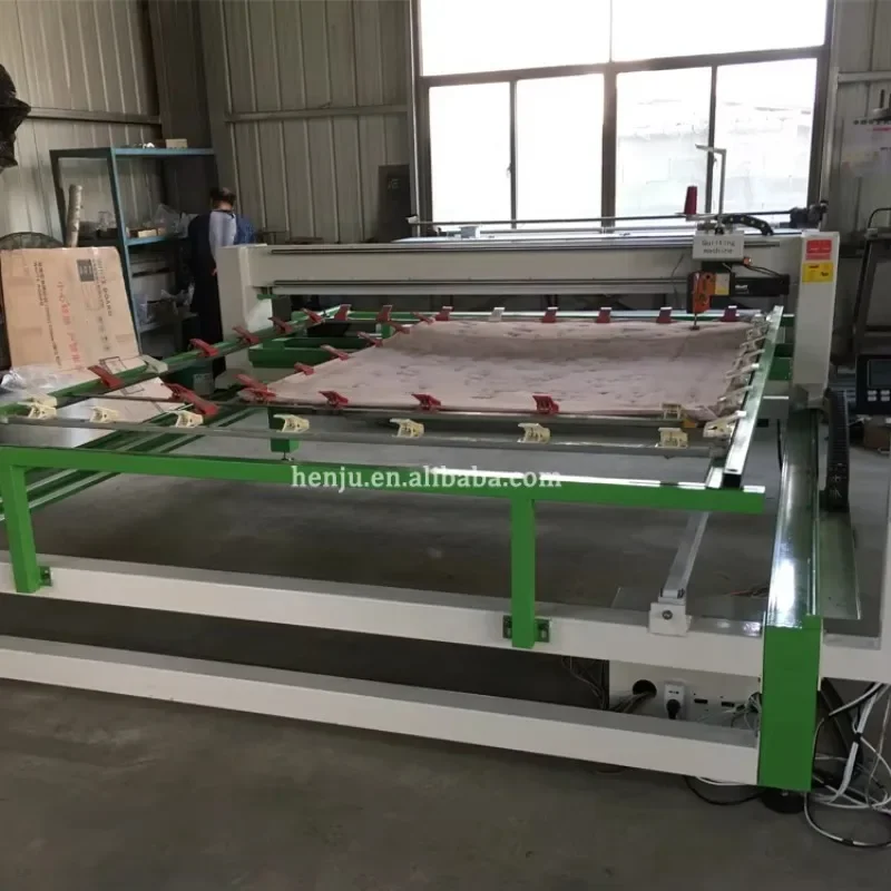 Quilting production machine Computerized quilting machine Single head long arm mattress sewing machine