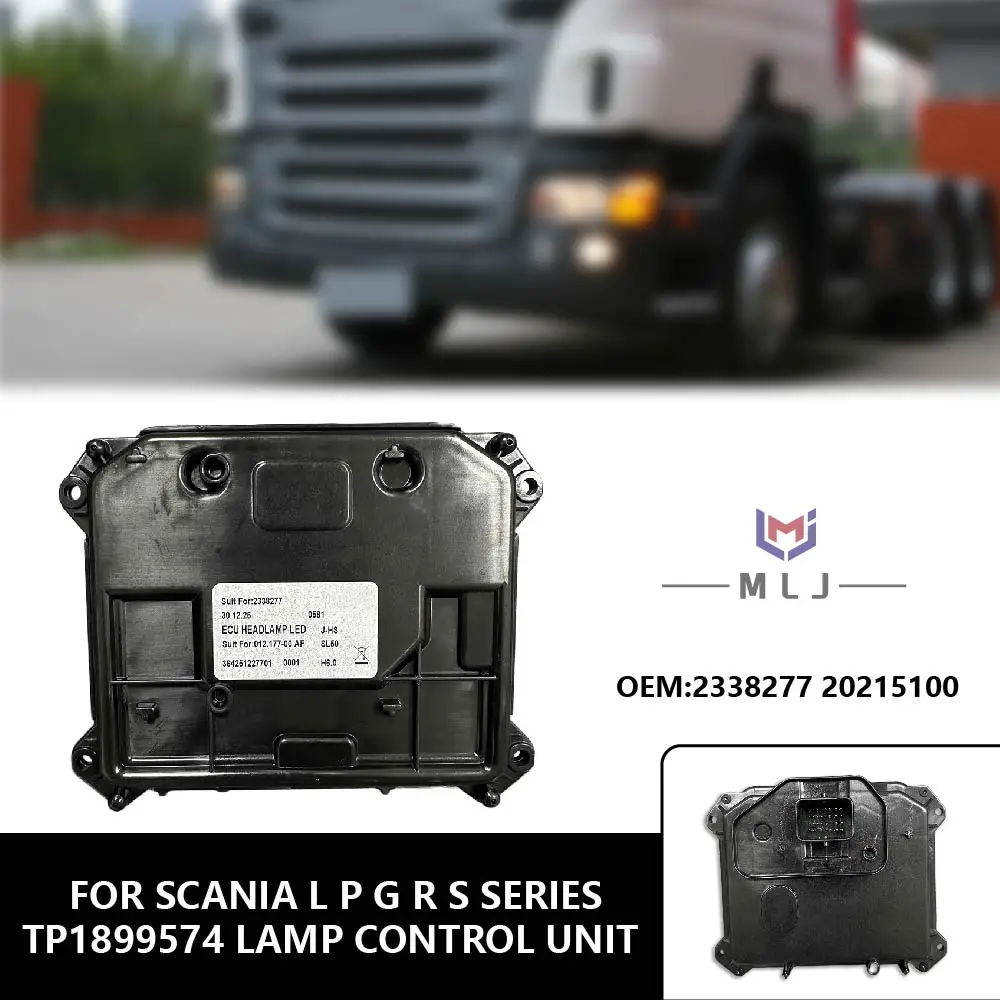 2338277 20215100 For Scania L P G R S Series 16-Foot Truck Part 24V Headlight LED Control Unit Computer Board Module Repair Part