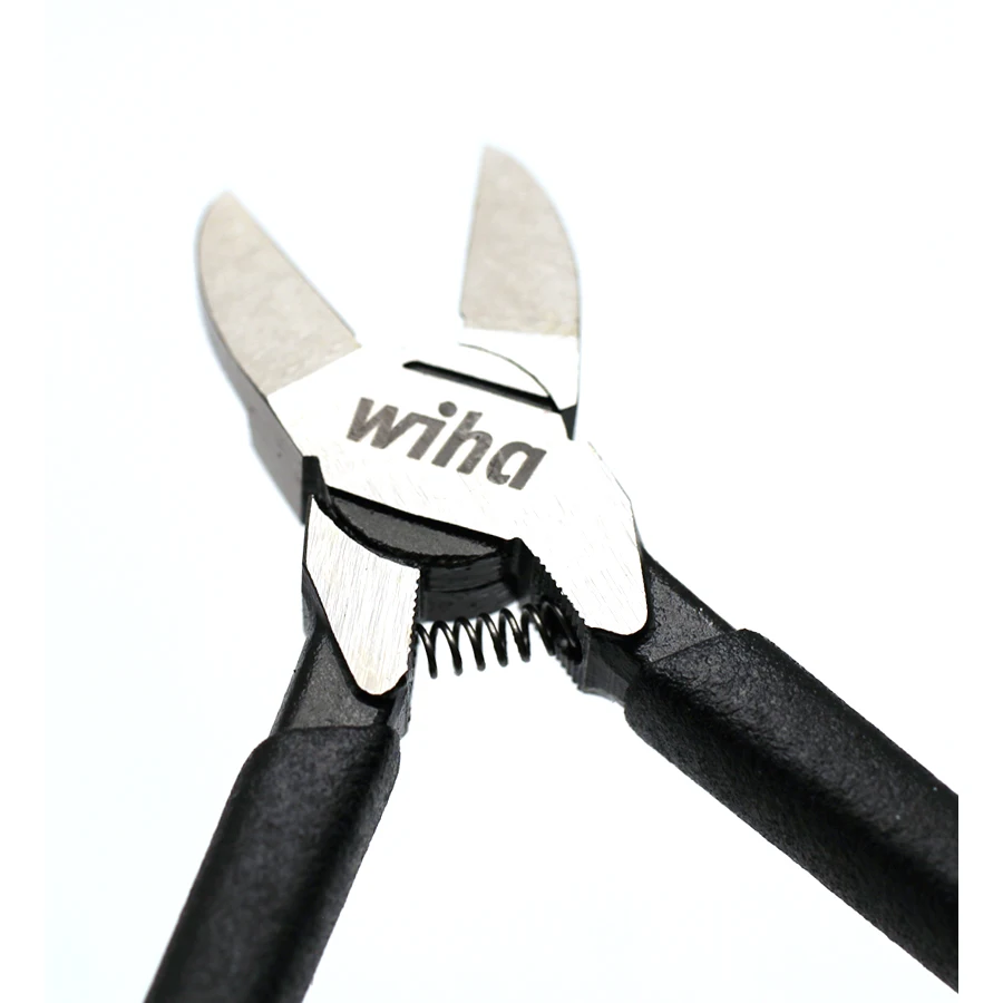 WIHA Black Forest Plastic Plier Cr-v Mini Secure Electronic Side Cutter Cable Nipper Model DIY Repair Tool 45851