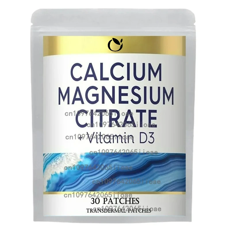 

30 Patches Calcium Magnesium and D Transdermal Patches