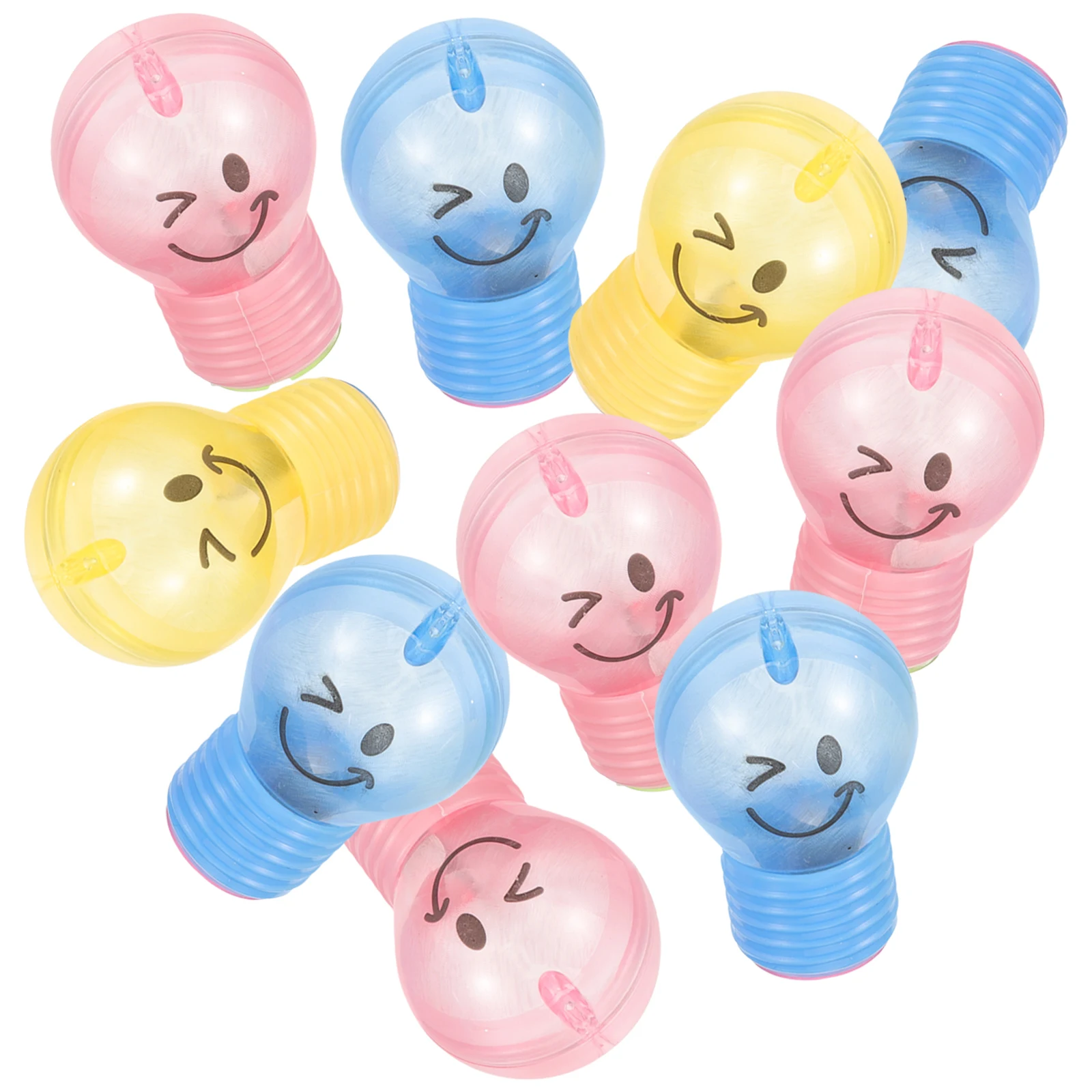 

10pcs Bulb Shape Pencil Sharpeners Mini Cartoon Manual Sharpener For Kids School Stationery Gift Portable Sharpening Tool Cute