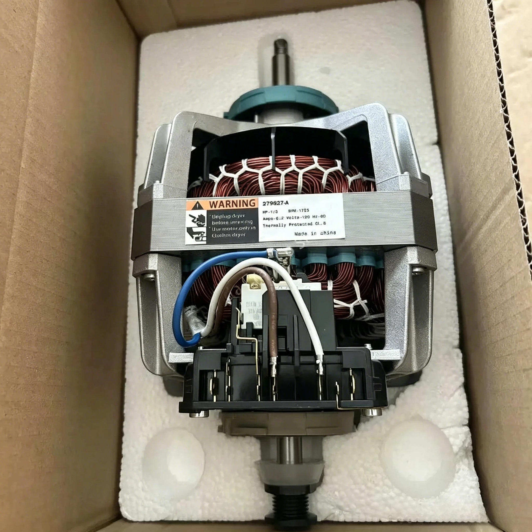 279827-C Dryer Motor 220V Is Suitable for Cross-border Platforms