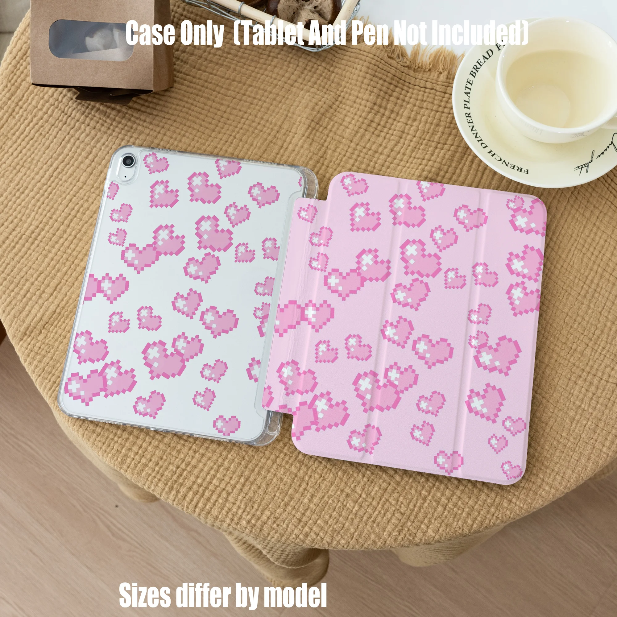 Premium TPU Tablet Case for Samsung and Apple All Models Slim Fit Protective Cover，Shockproof Lightweight Durable