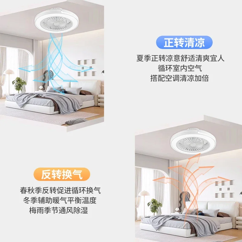 220V Latest Diamond Brand Ceiling Fan Light with Integrated Silent Design for Bedroom, High Brightness Illumination