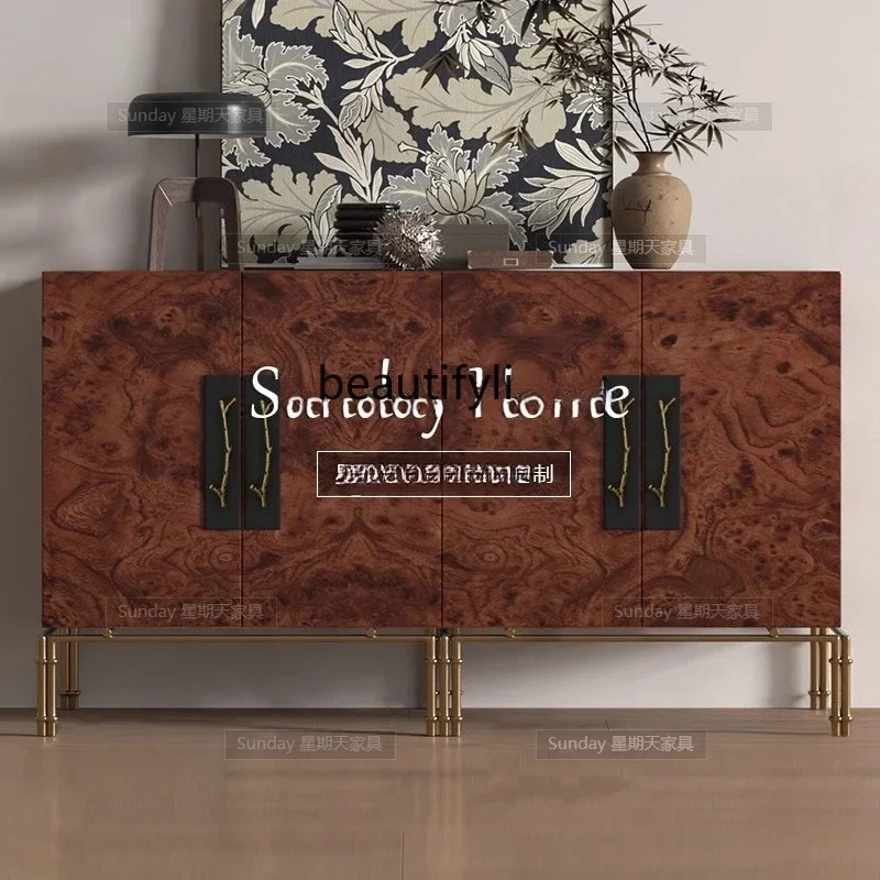 

A57 French personality creative chest antique wood locker