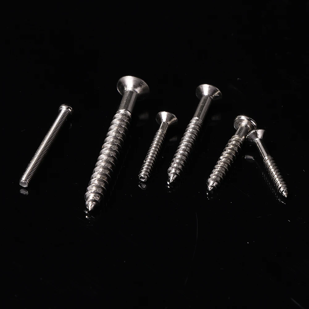 226pcs Guitar Screws Kit Replacement for Pickguard Back Plate Mount Assortment with Storage Box Electric Guitar Parts - view 2