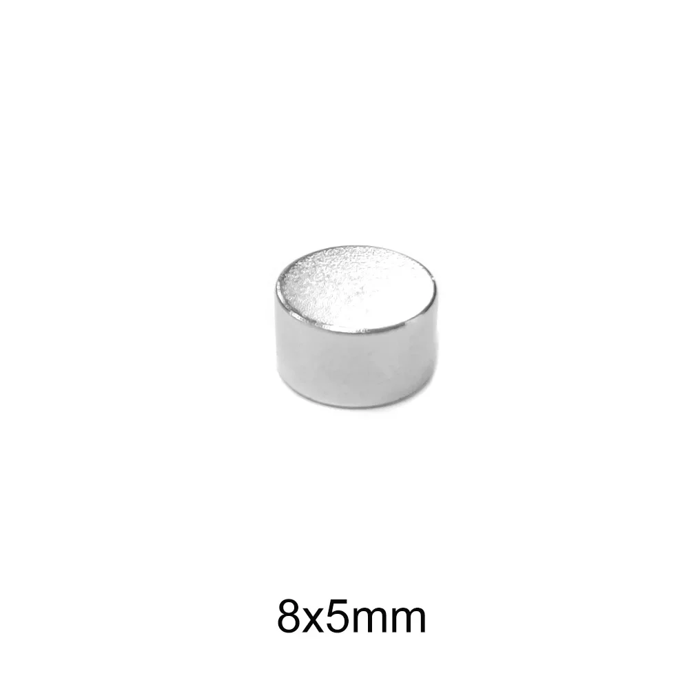 8x5 Mini Small Round Magnet 8x5mm Powerful Strong Neodymium Magnet 8*5 mm