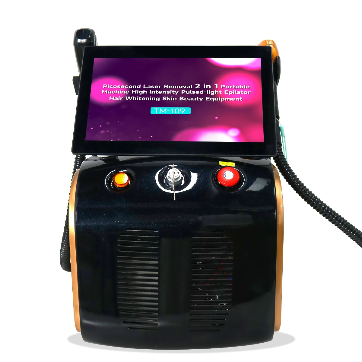 مصنع حقيقي 2 في 1 آلة إزالة الشعر بالليزر ديود آلة إزالة الشعر بالليزر Nd Yag Pico آلة إزالة الوشم بالليزر