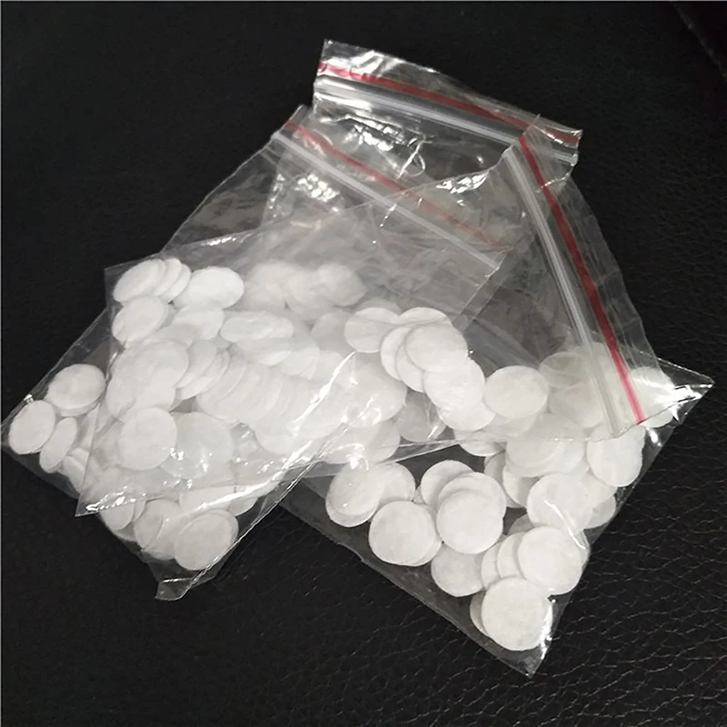 50 Stks/zak Microdermabrasie Katoenen Filters Vervanging 10/11/16Mm Voor Gezichtsverzorging En Mee-Eter Verwijdering Vacuümfilters Accessoires