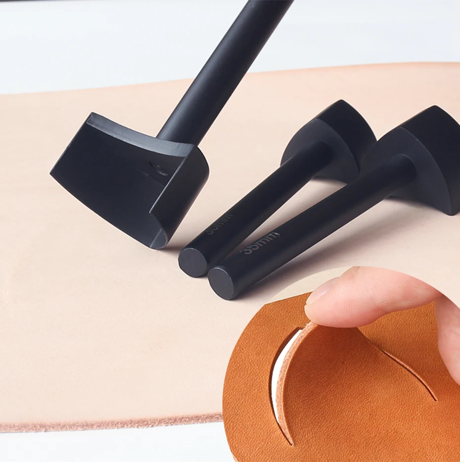 DIY Leder V Punch Punch, V-förmiges Leder Handwerk Punch Tool, Gürtel Schwanz Hacken Gürtel Schwanz Hacken Punch Gürtel Schwanz Prozessor – Detail 6