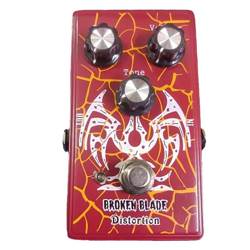 

B06C-Guitar Effect Broken Blade Distortion Pedal,With Dist/Volume And Tone Pedal,Distortion Effect Pedal,Guitar Pedal