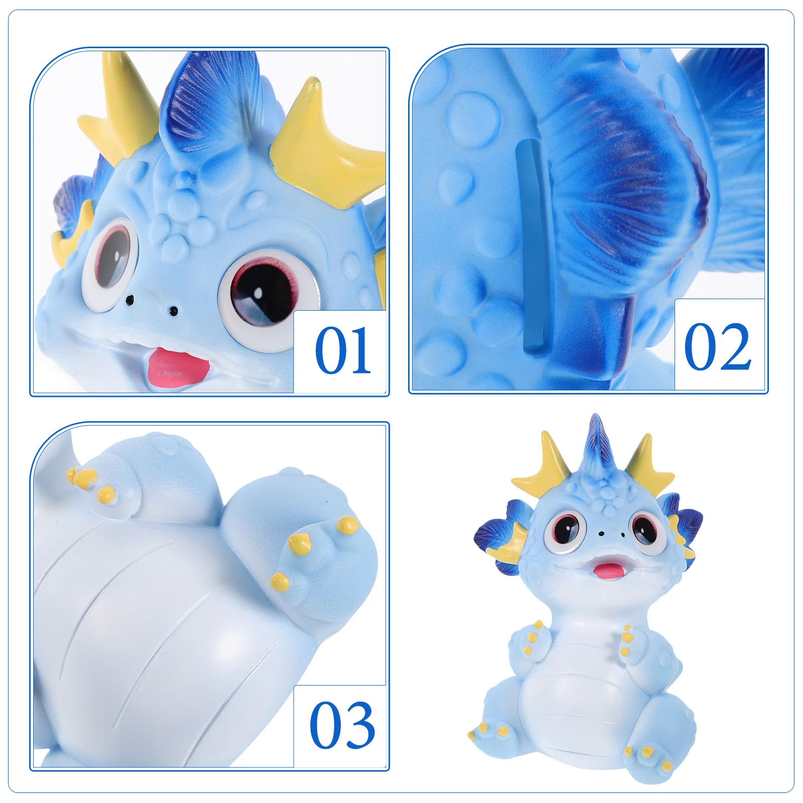 Chameleon Shaped Piggy Bank Cute Vinyl Coin Bank for Girls Boys Kids Room Decor Desktop Cash Holder Lovely Household Money