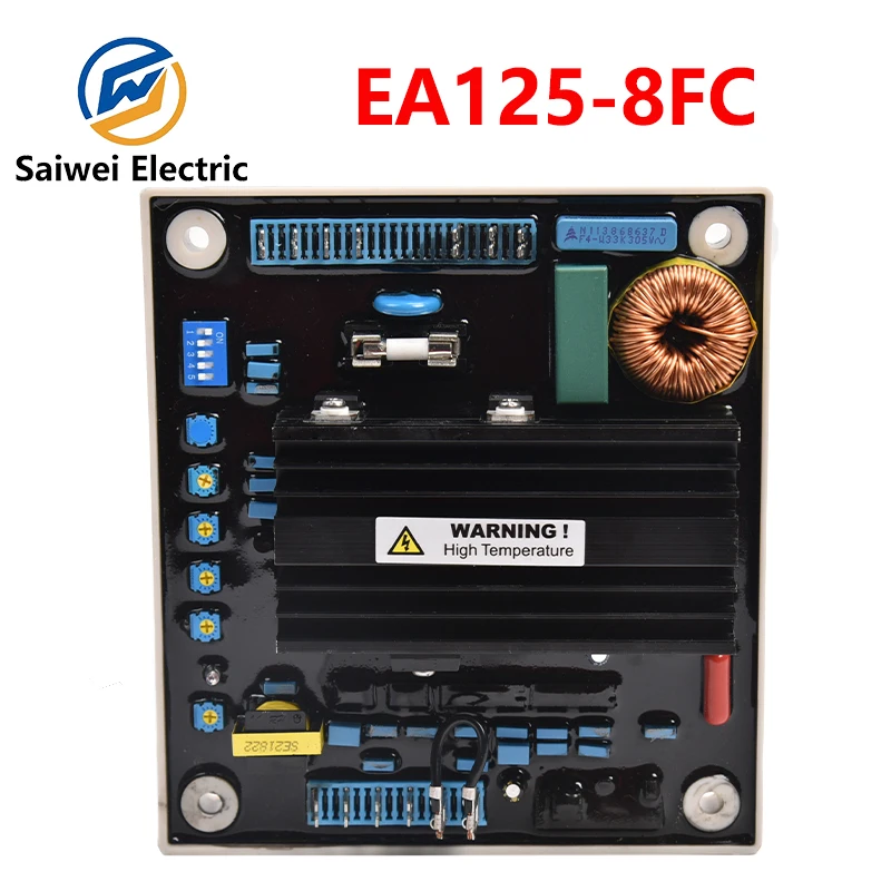 

EA125-8FC Diesel Brushless Generator Set AVR Automatic Stabilizing Excitation Regulator