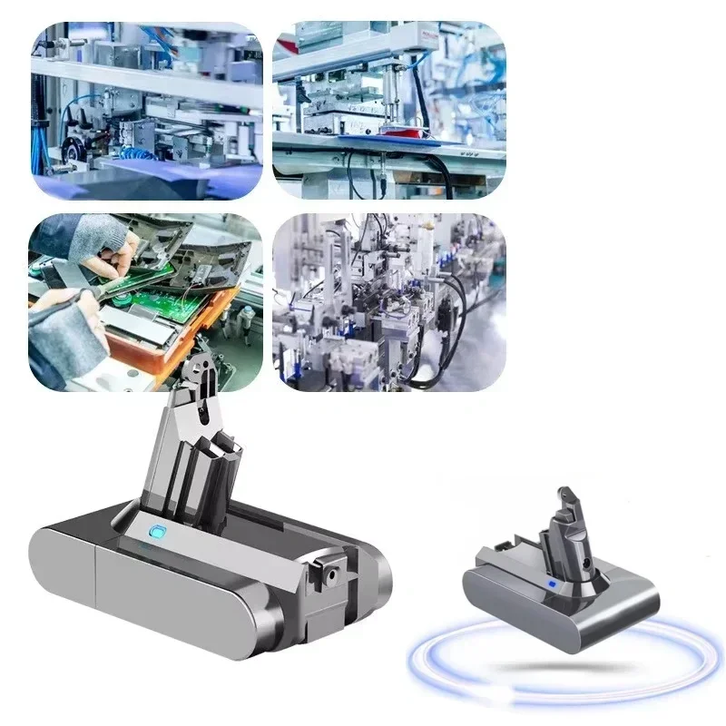 For Dyson dc62 battery 12800mAh 21.6V Li-ion Battery for Dyson V6 DC58 DC59 DC61 DC62 DC74 SV07 SV03 SV09 Vacuum Cleaner Battery image 4