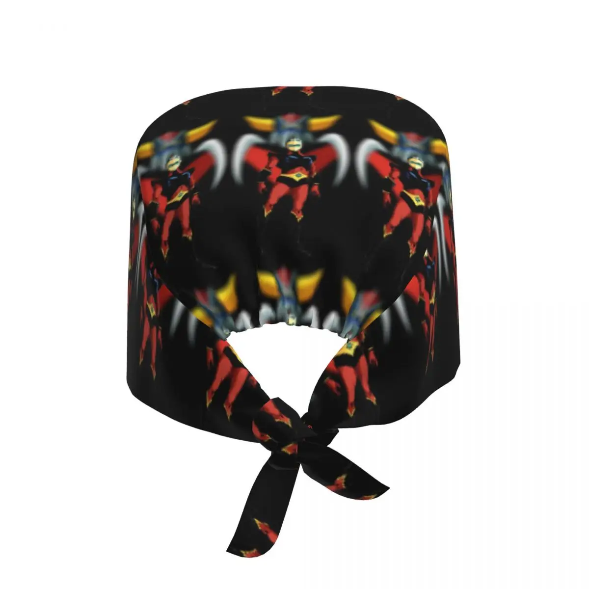 Goldorak Grendizer Anime UFO Robot Goldrake Scrub Hat Doctor Working Surgical Cap Men Women Adjustable Nursing Caps for Dentist