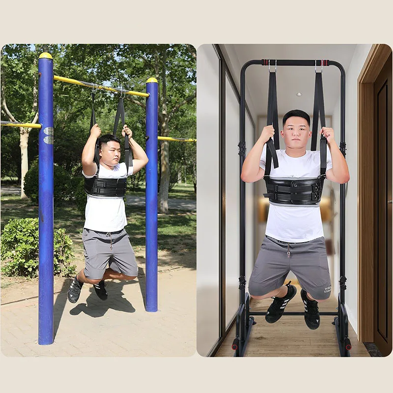

Lumbar Traction Belt Horizontal Bar Spine Stretching Home Use Lumbar Disc Protrusion Suspension Belt Spinal Traction Assist Belt