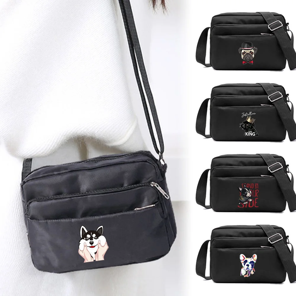 

Casual Everyday Shoulder Bag Dog Printing with Lightweight Build and Spacious Interior Suitable for All Day Wear and Short Trips