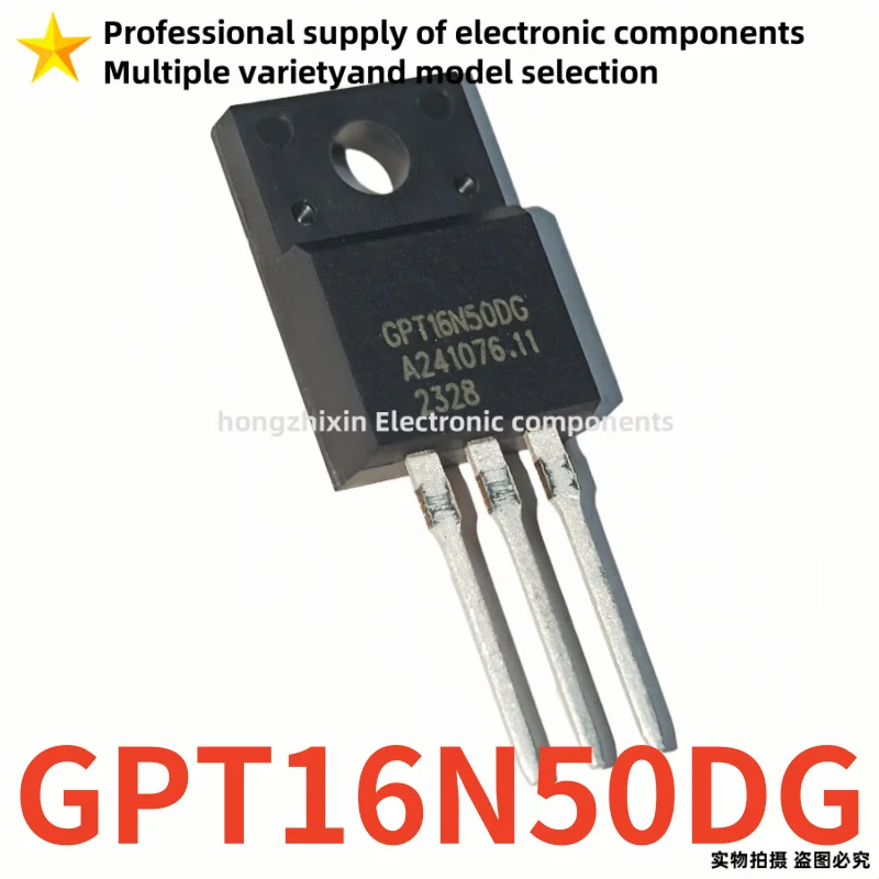 10PCSBrand new quality GPT16N50DG 16N50DG  TO-220F MOSFET