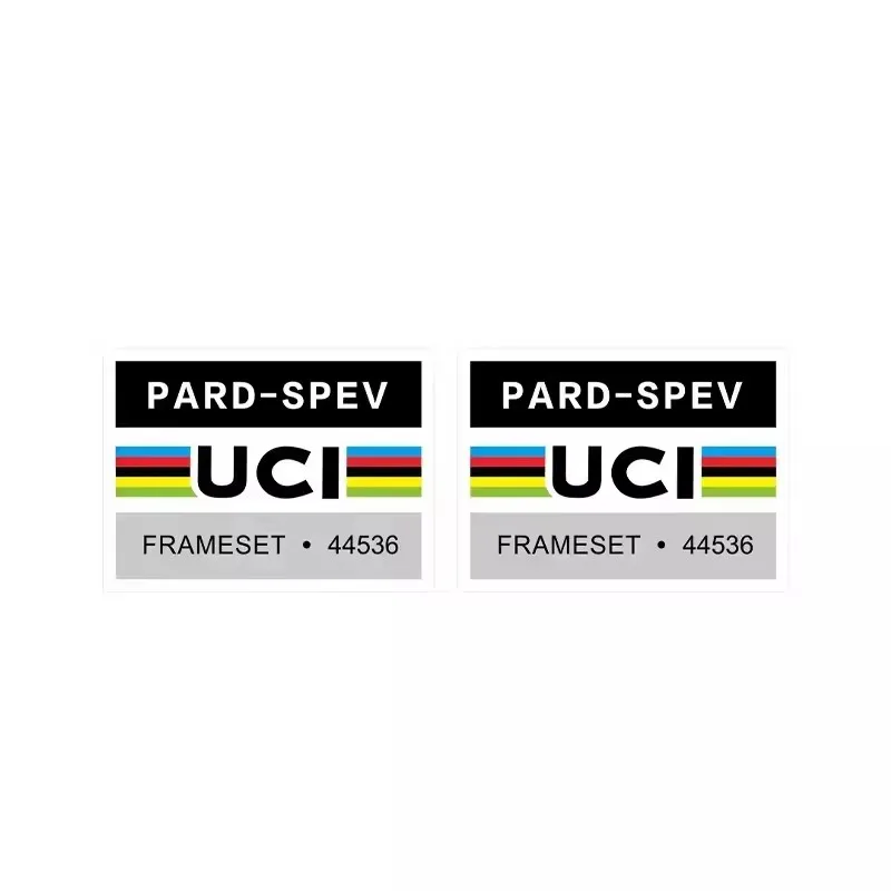 certification small label sticker bicycle union certification label bike decals customize frame name ID warning personal films