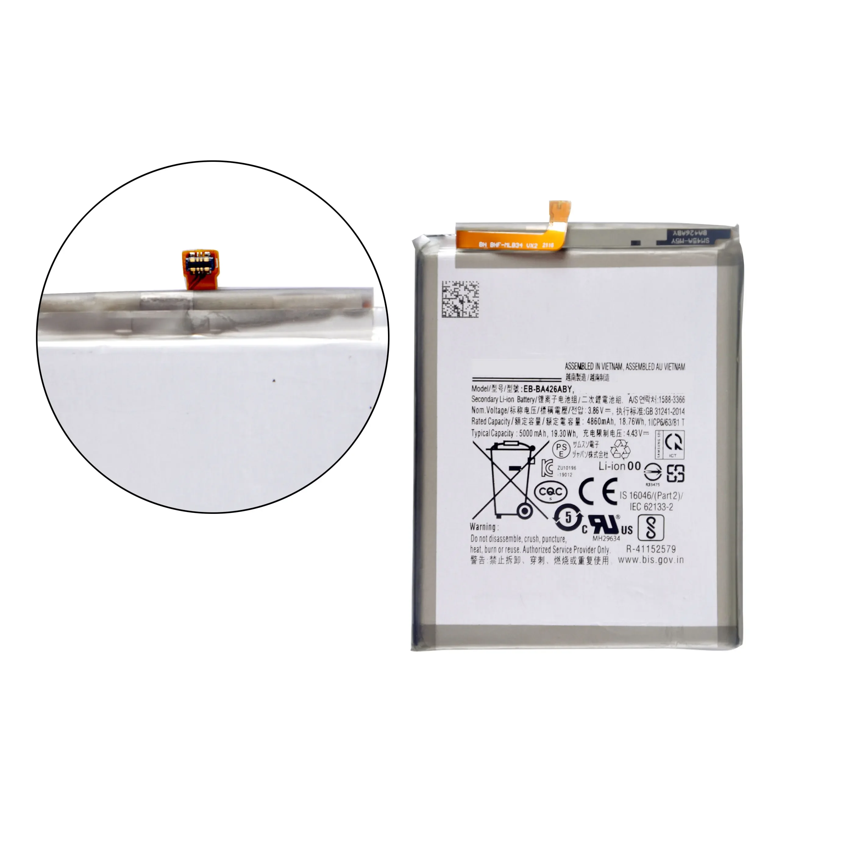 Brand New EB-BA426ABY 5000mAh High Quality Replacement Battery For Samsung Galaxy A42 A72 A32 5G Mobile Phone