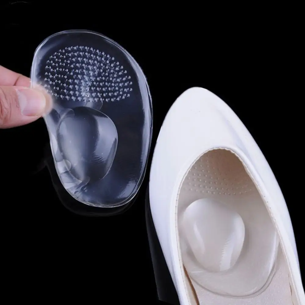 High Heel Half Sole Support Comfy Ball Gel Insert Care Metatarsal Cushion Insoles Foot Silicone