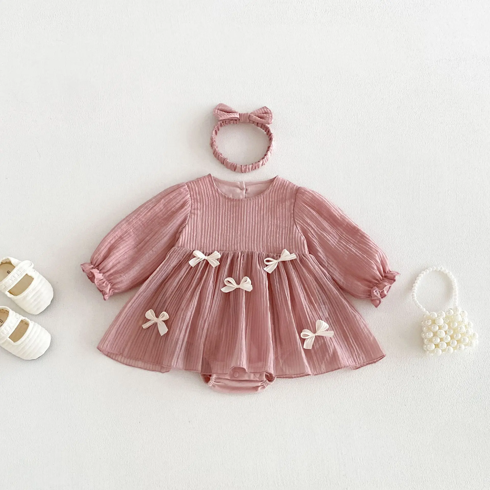 baby-girls-clothes-bow-applique-infant-bodysuits-ruffle-skirt-style-toddler-one-piece-with-headband-birthday-clothes-0-2-y